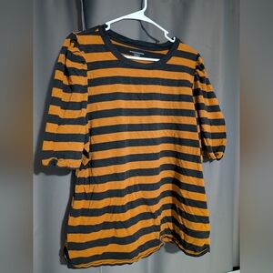 Amazon Essentials Puffy Sleeve Tshirt Blouse XXL